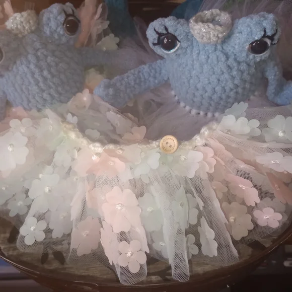 Order For @joannarobins588 3 Princess Frogs W Tutu Skirts - Picture 6 of 6